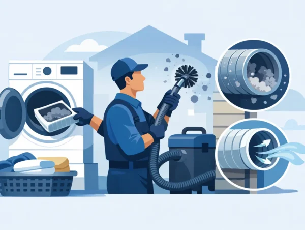 Dryer Vent Cleaning Service: What to Expect