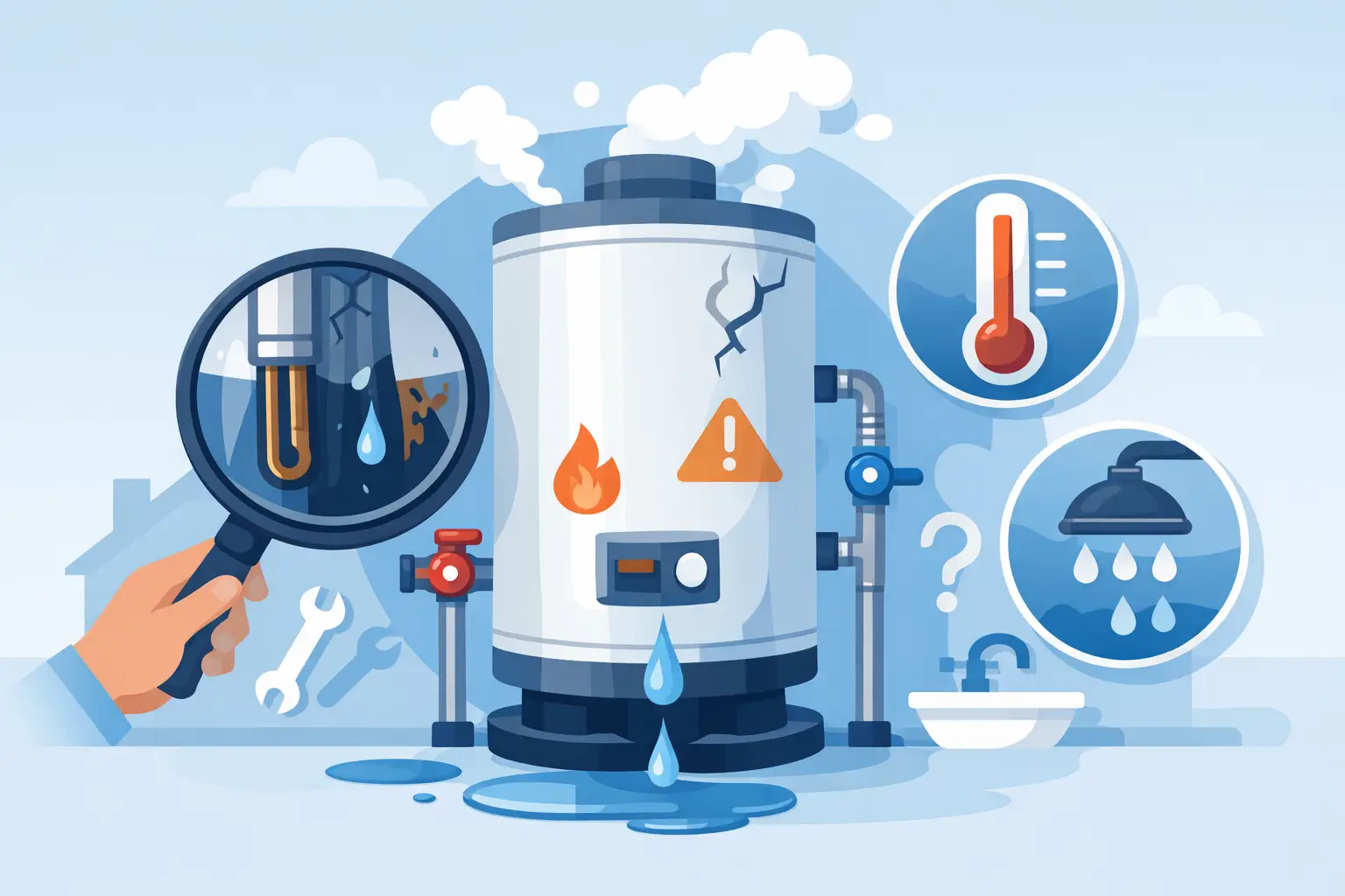 How to Know if Water Heater Is Failing