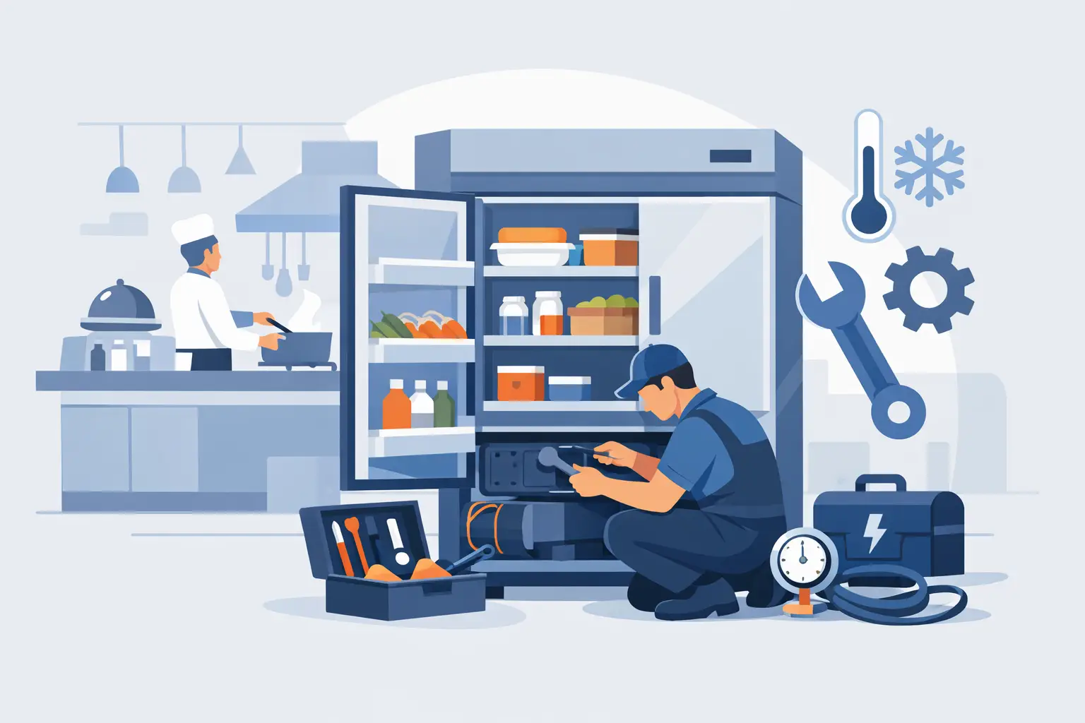 Restaurant Refrigerator Repair Service Guide