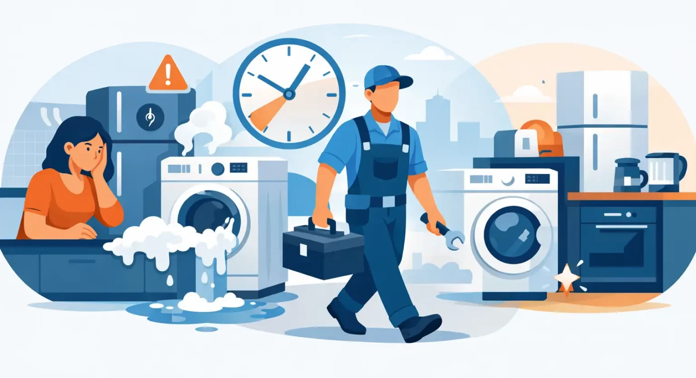 When Same Day Appliance Repair Service Matters