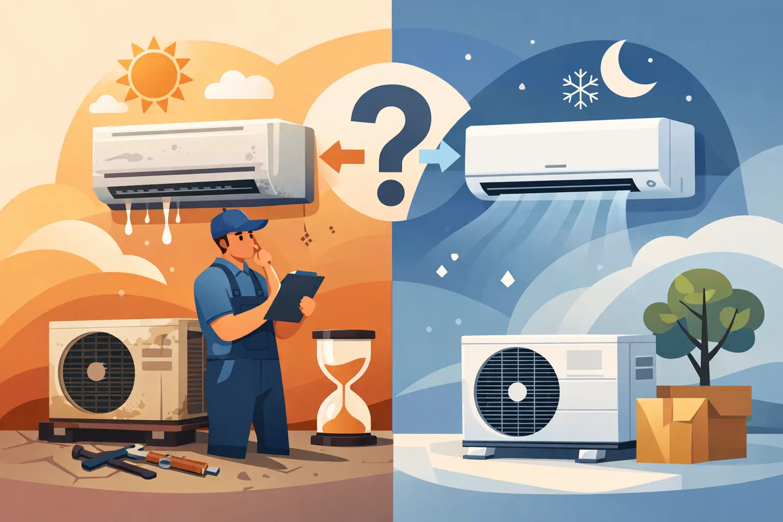 When to Replace Air Conditioner Units