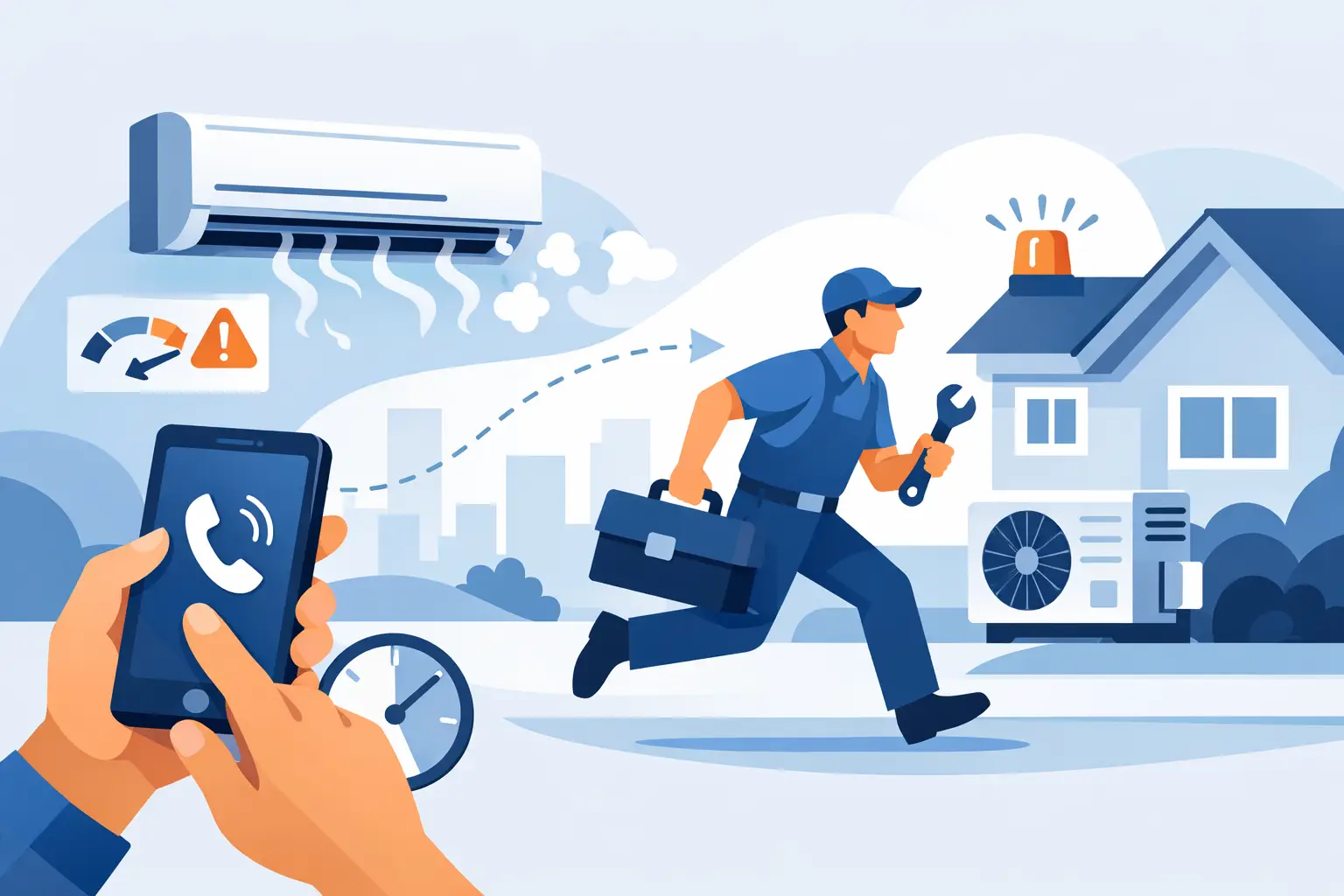 How to Book Emergency AC Repair Fast