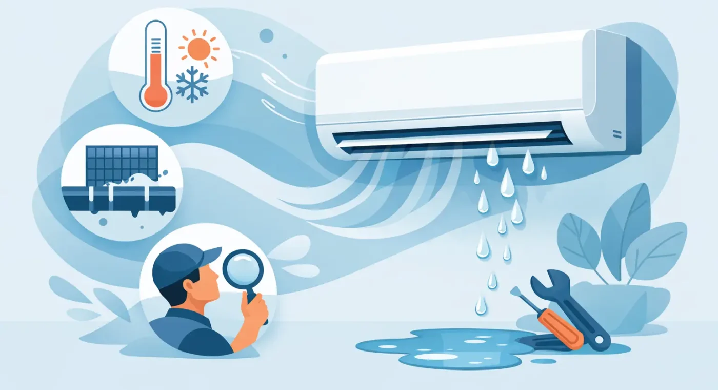 Why Is My AC Leaking? Common Causes