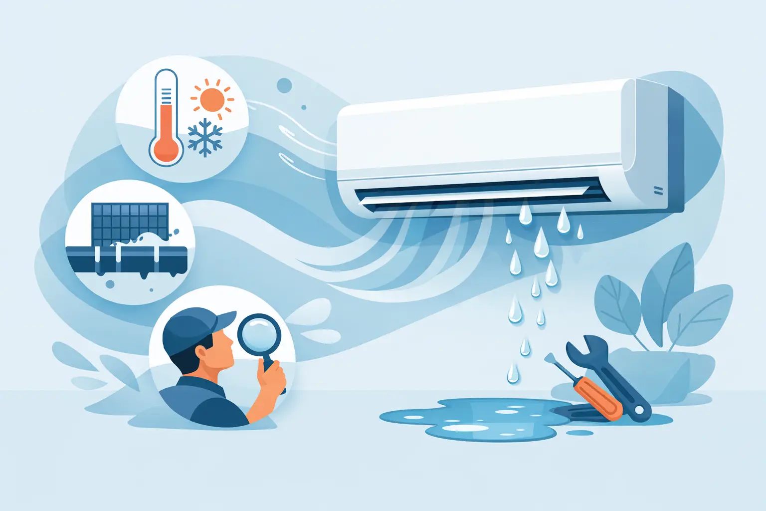 Why Is My AC Leaking? Common Causes