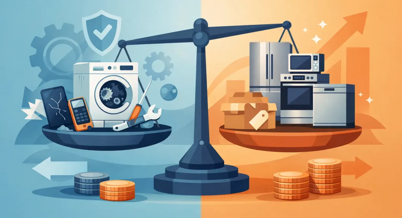 Appliance Repair Versus Replacement: What Pays?