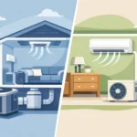 Central Air Versus Ductless Mini Split