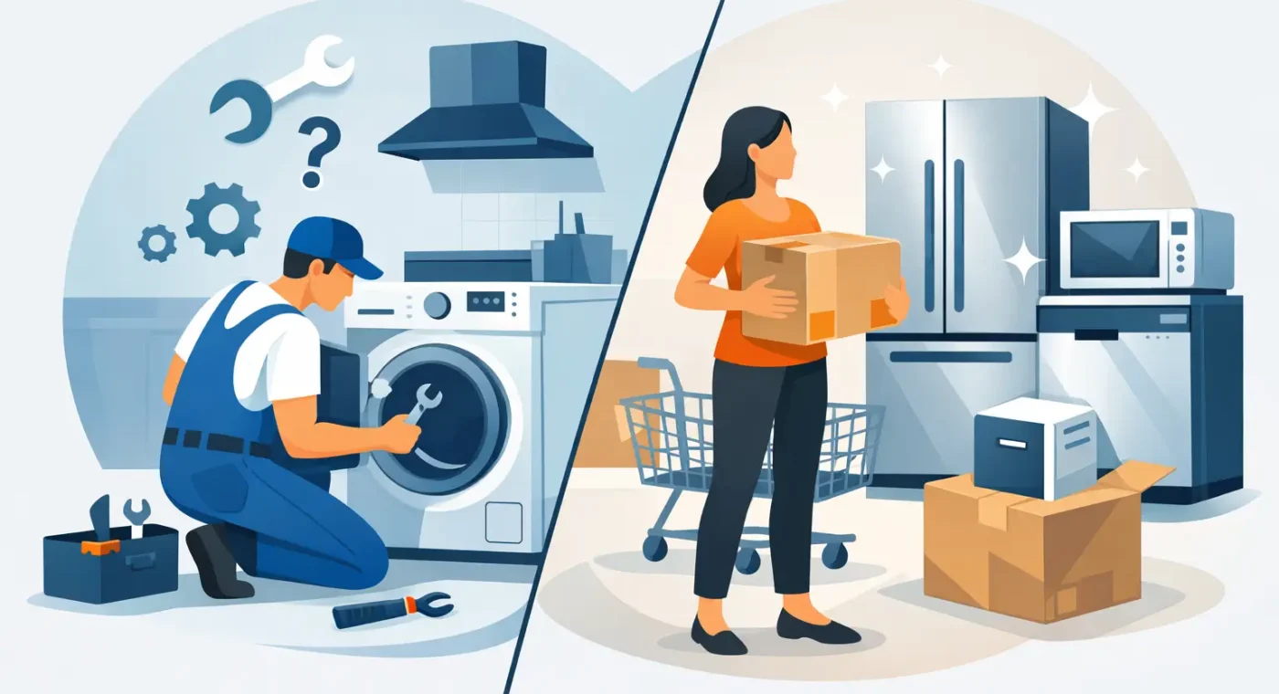 Repair Versus Replace a Household Appliance