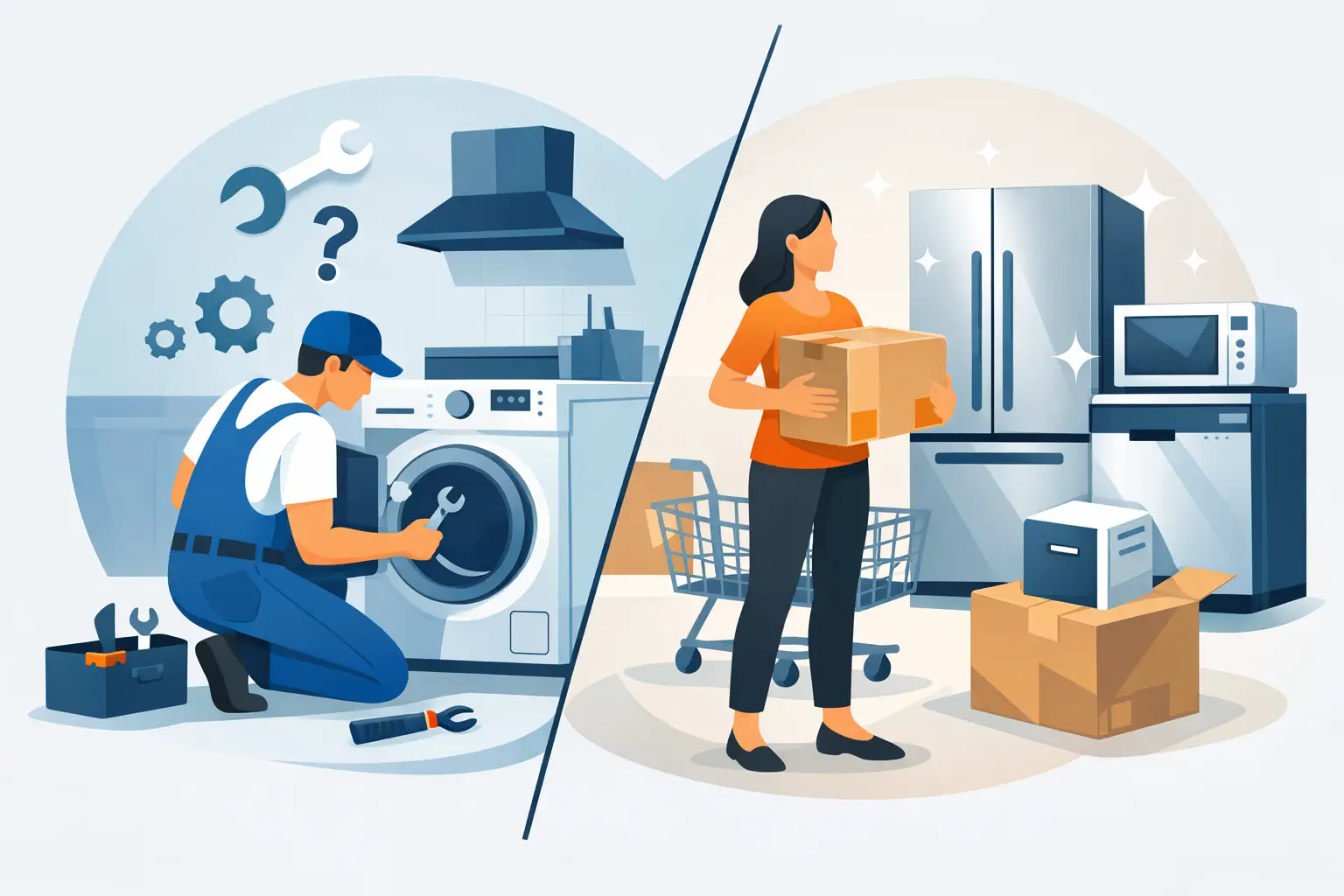 Repair Versus Replace a Household Appliance