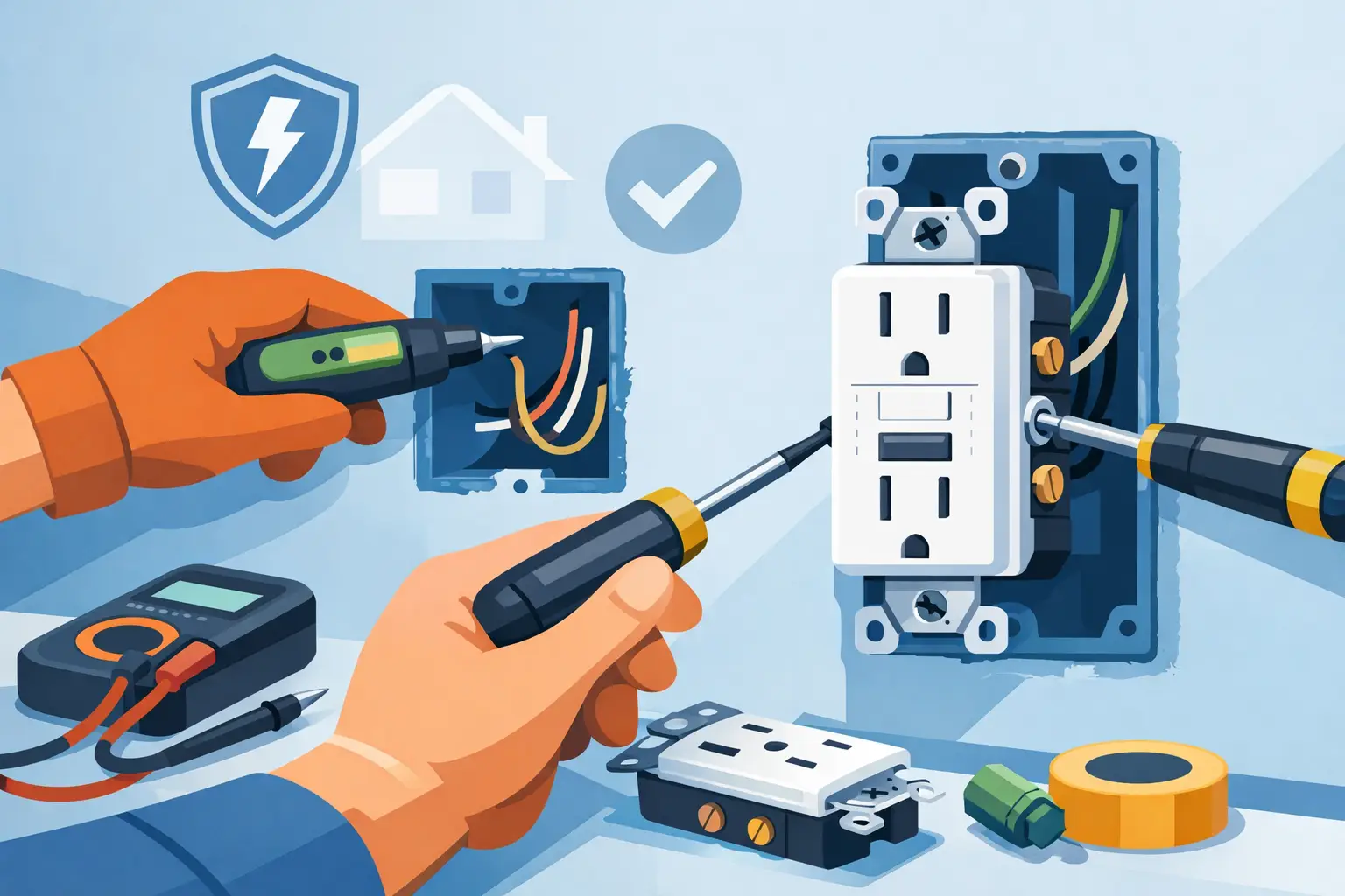 How to Install GFCI Outlet Safely and Correctly