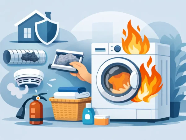 How to Prevent Dryer Fire Hazards at Home