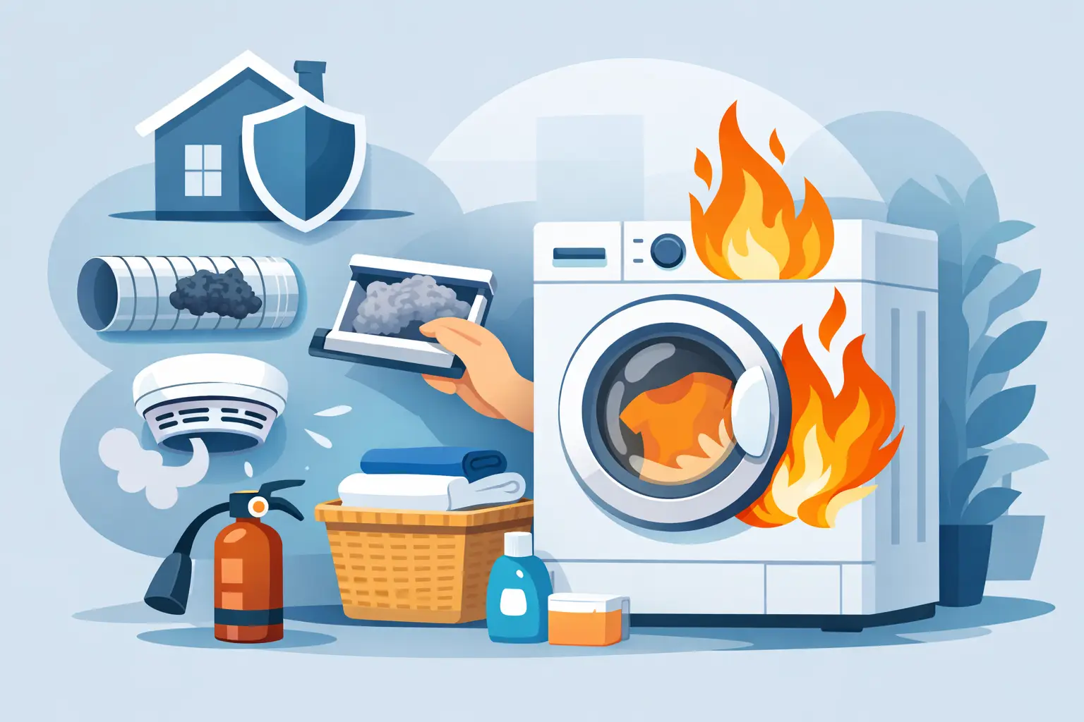 How to Prevent Dryer Fire Hazards at Home