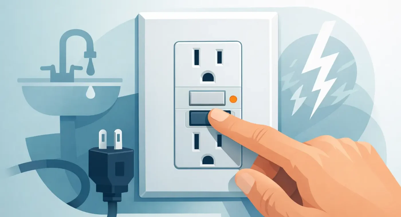 How to Reset a Tripped GFCI Outlet Safely