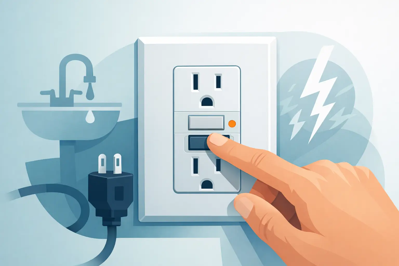 How to Reset a Tripped GFCI Outlet Safely