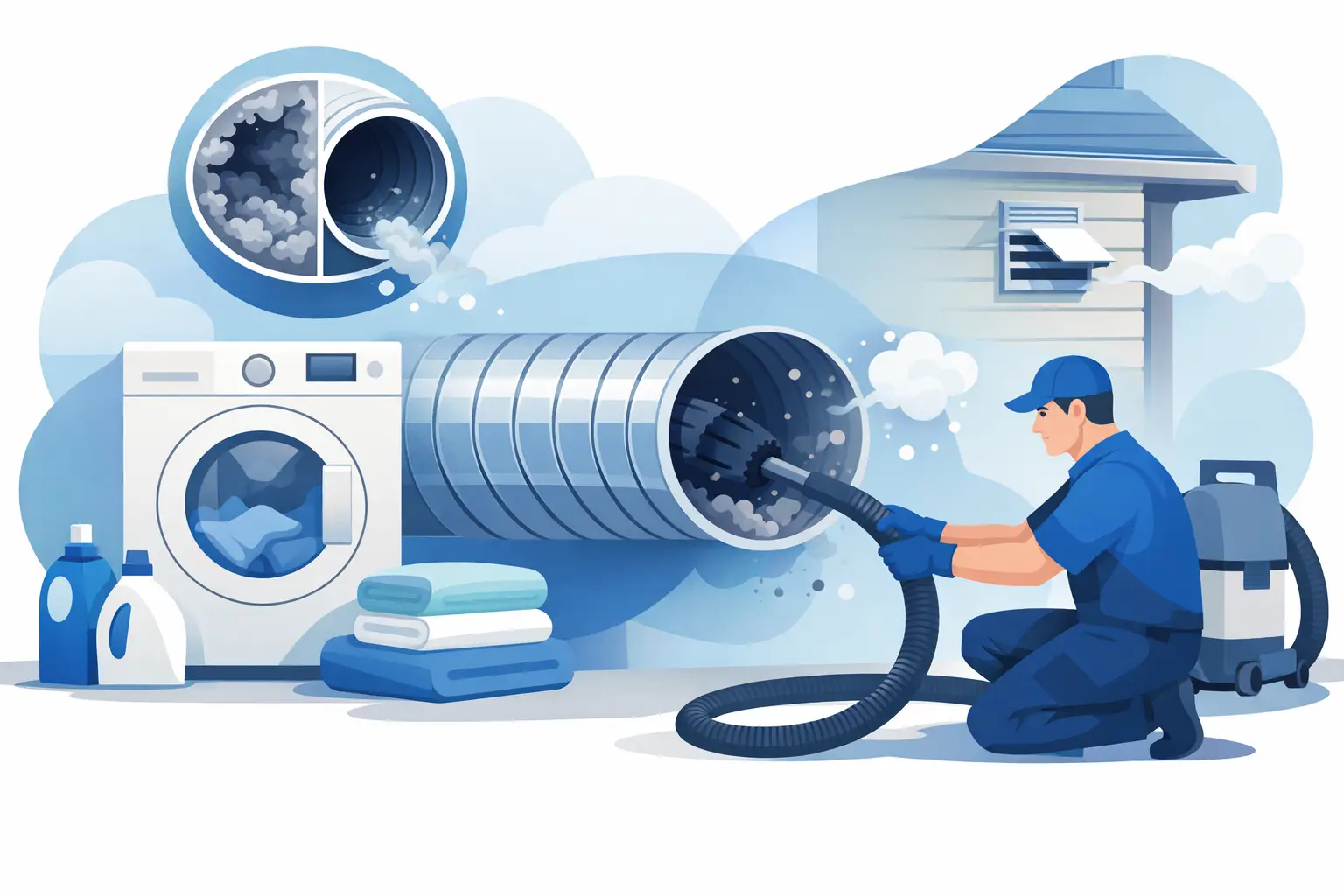 Is Dryer Duct Cleaning Necessary for Your Home?