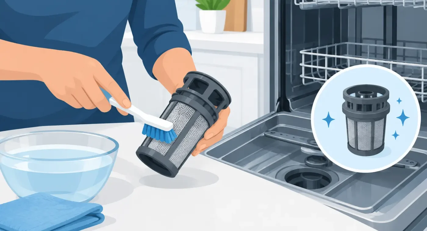 How to Clean Dishwasher Filter Without Causing Problems