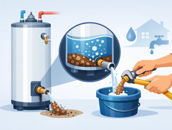 How to Flush Water Heater Sediment Safely