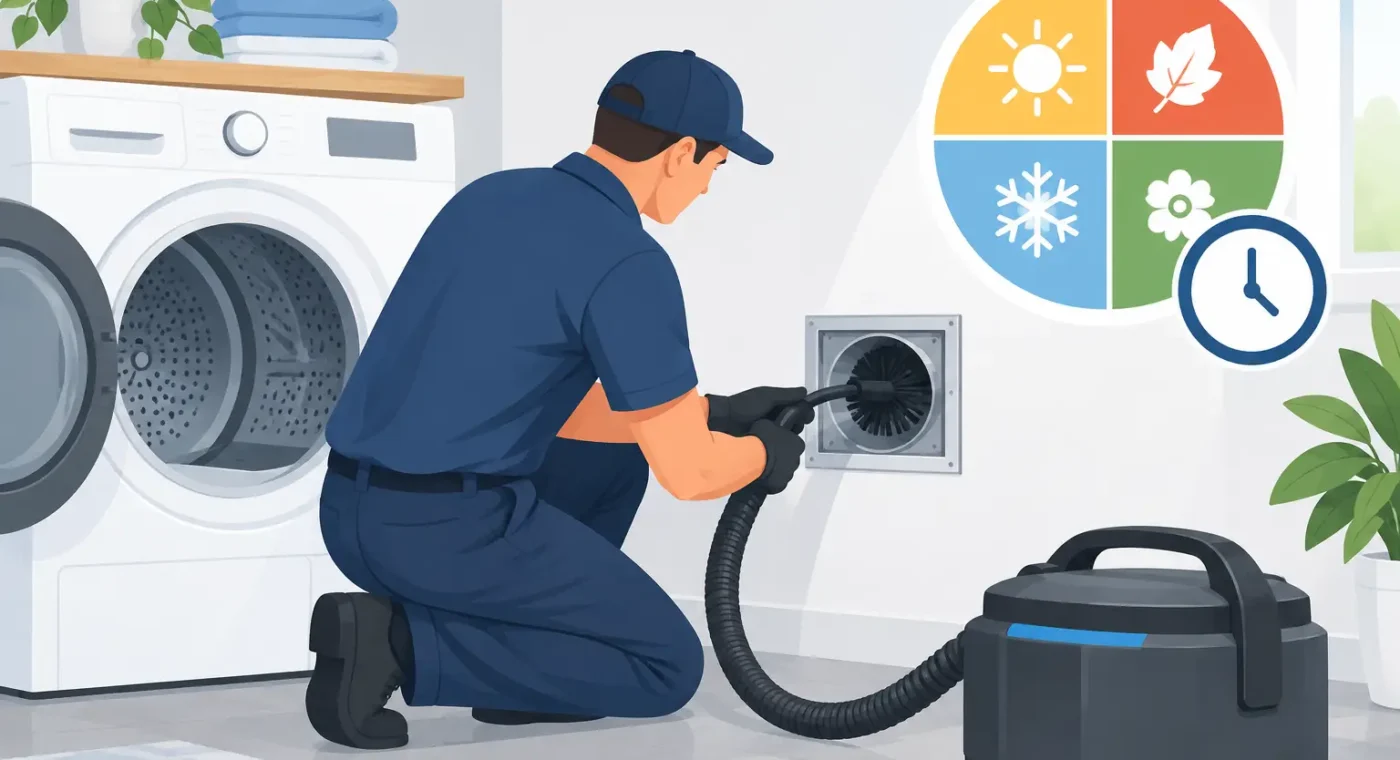When Is the Best Time for Dryer Vent Cleaning?