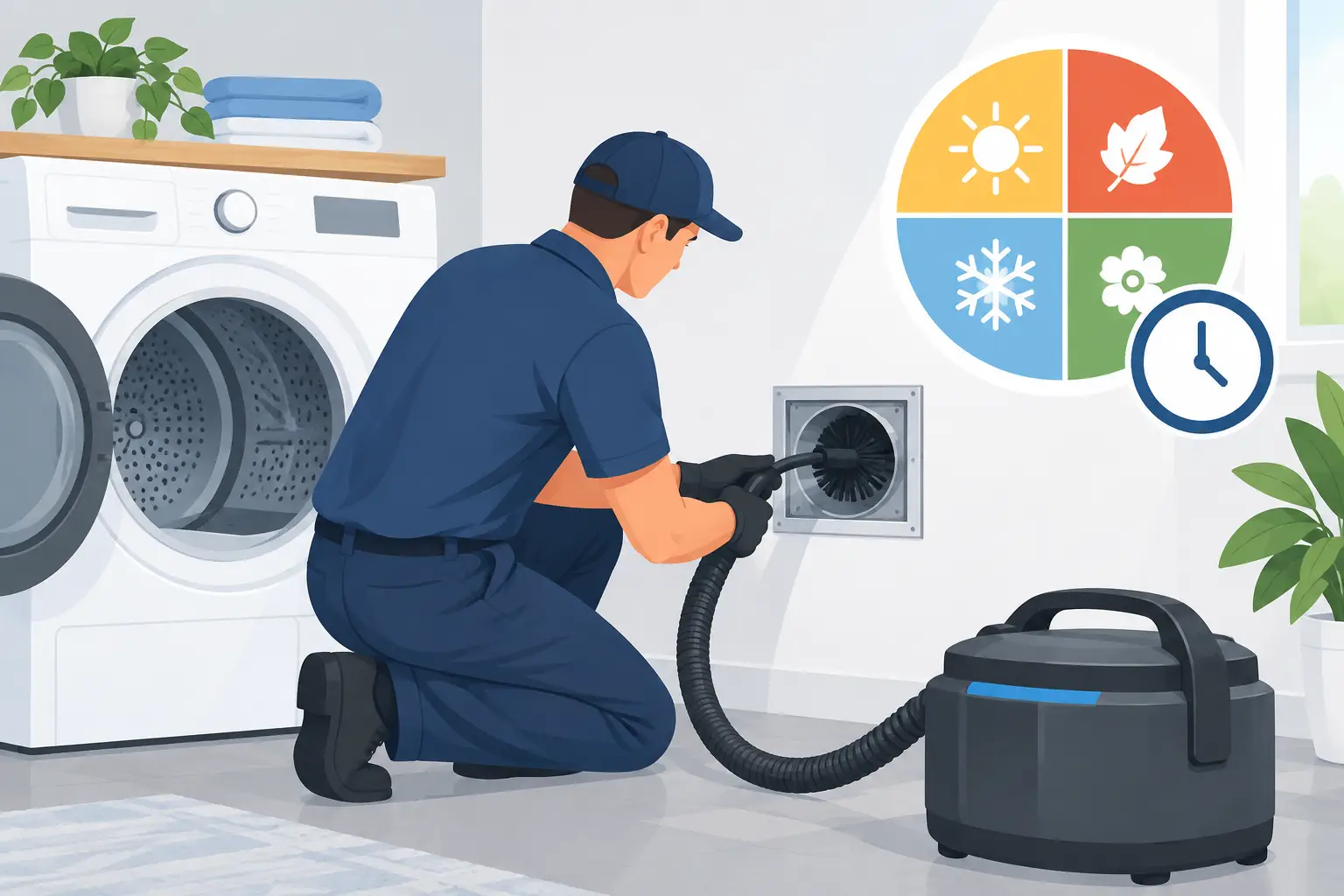 When Is the Best Time for Dryer Vent Cleaning?