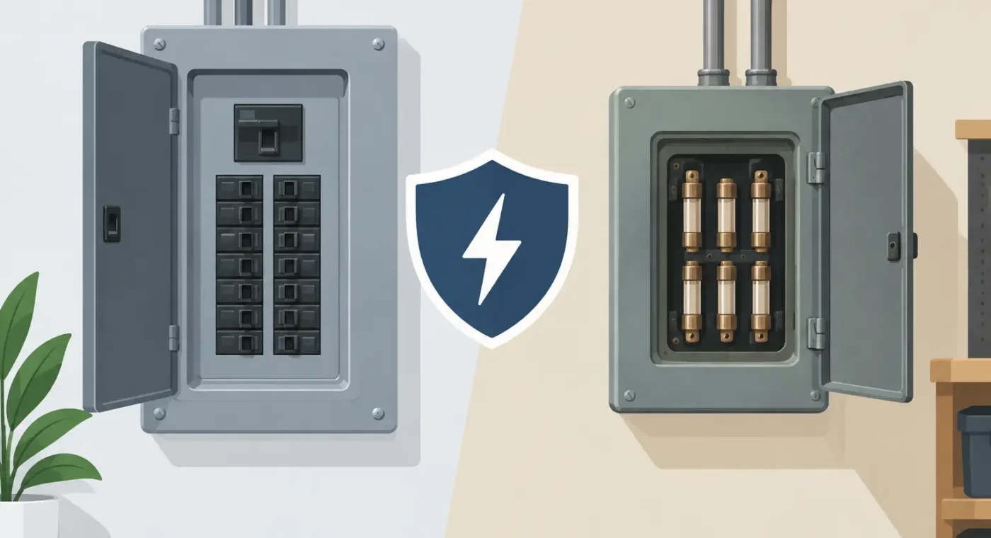 Breaker Panel vs Fuse Box: Which Is Safer?