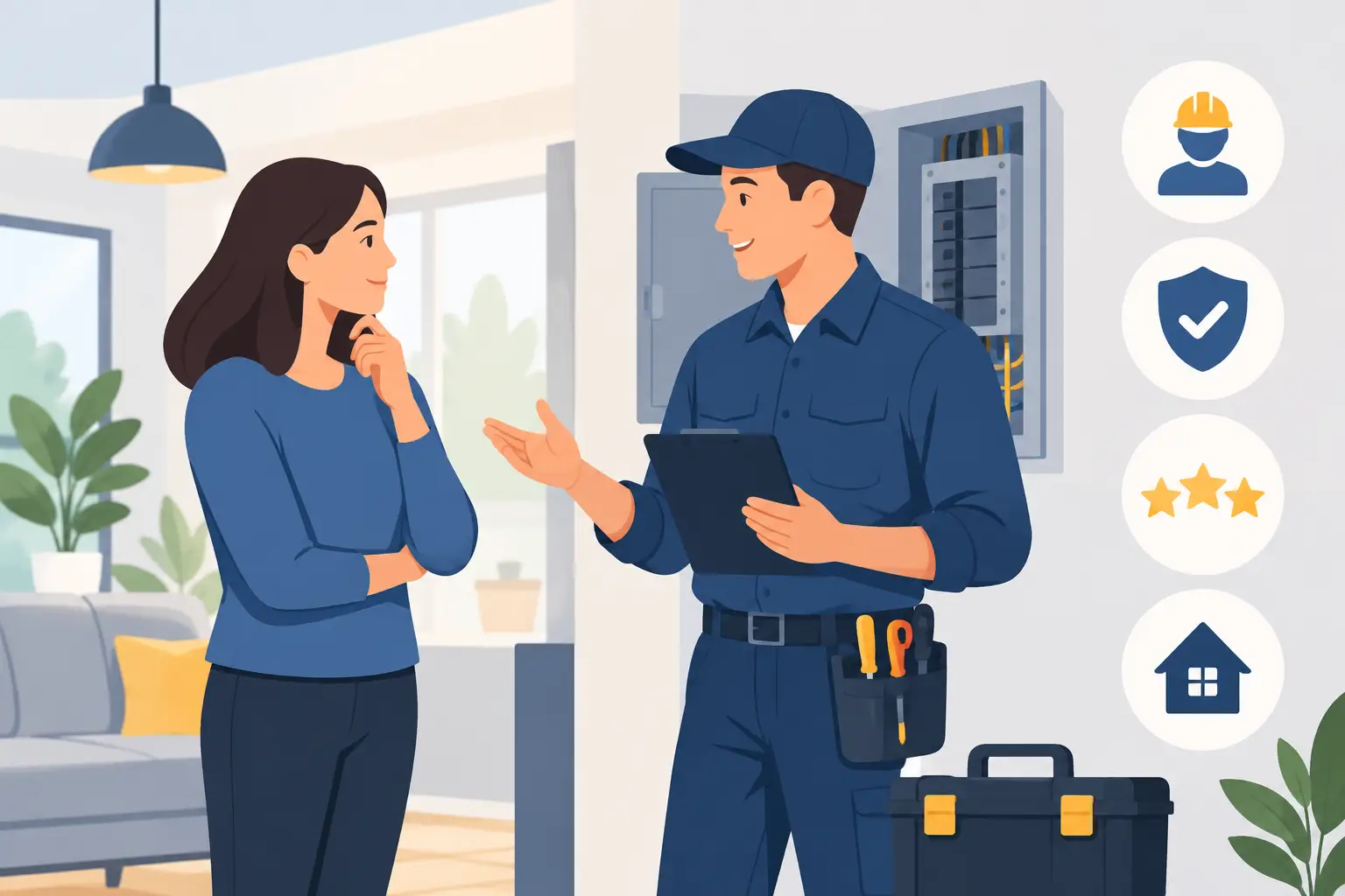 How to Choose the Best Electricians for Your Property