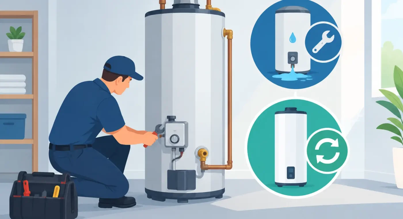 When Water Heaters Need Repair or Replacement